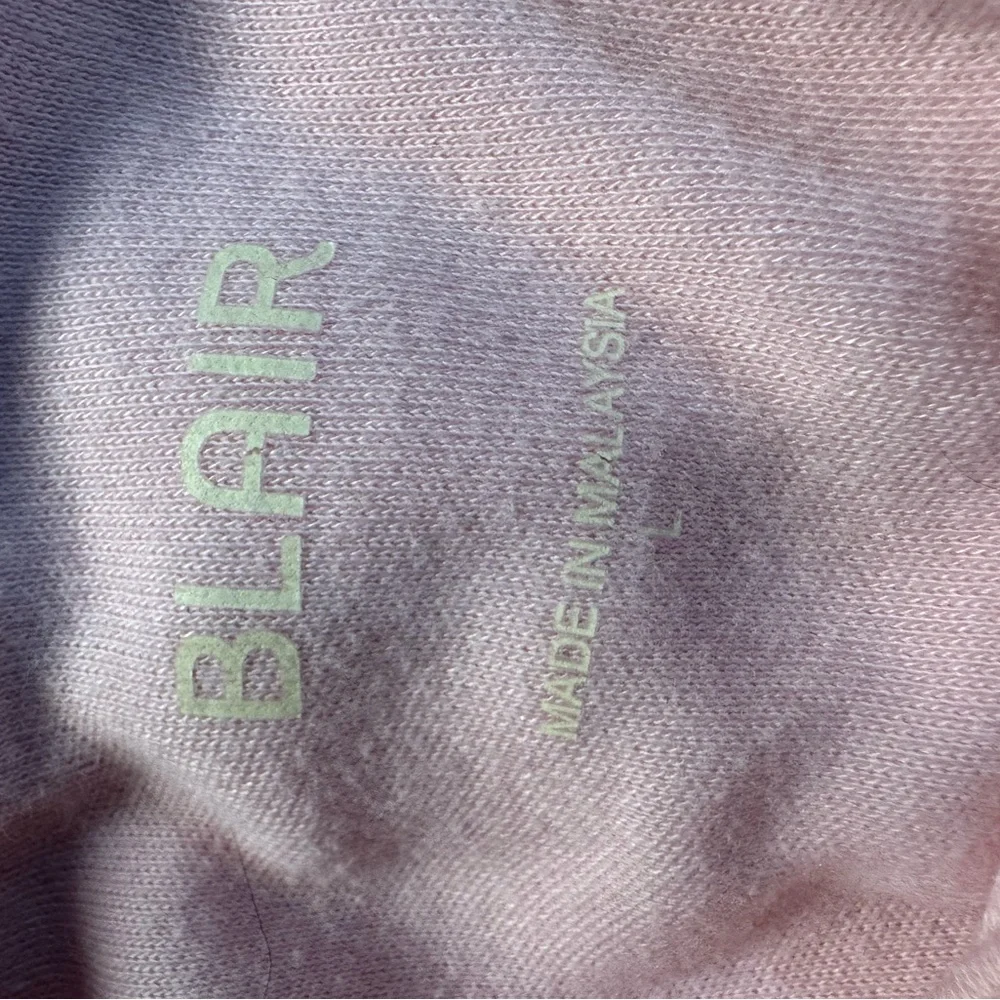 Blair Light Pink Eyelet Collar Button Down Shirt - Picture 4 of 4